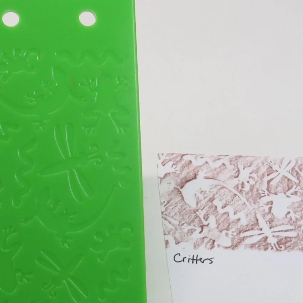 Fiskars texture plate